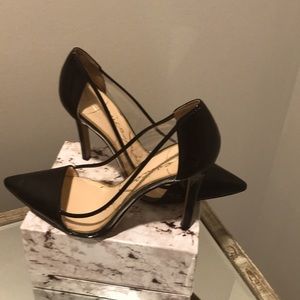 Jessica Simpson Peigi (clear and black)
